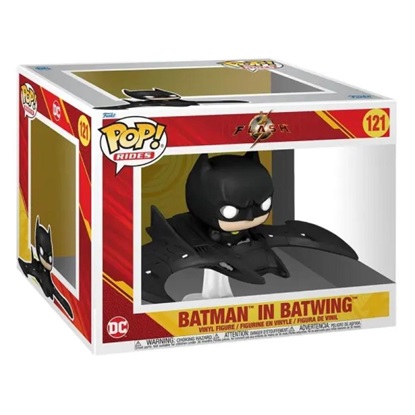 Funko Pop! Rides: The Flash - Batman in Batwing #121 (FNK56030)-FNK56030
