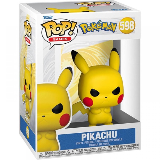 Funko Pop! Games: Pokemon - Pikachu Grumpy #598 (FNK50434)-FNK50434