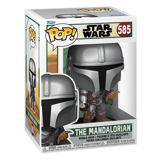 Funko Pop! TV: Star Wars Book of Boba Fett - The Mandalorian #585 (FNK86549)-FNK86549