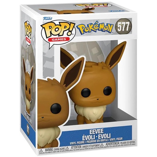 Funko Pop! Games: Pokemon - Eevee #577 (FNK46376)-FNK46376