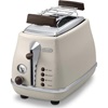 De'Longhi Icona Vintage Φρυγανιέρα 2 Θέσεων 900W Μπεζ (CTOV2103.BG) (DLGCTOV2103.BG)-DLGCTOV2103.BG