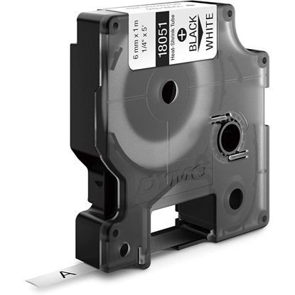 Ταινία Ετικετογράφου DYMO Ind Rhino Tape Black On White 6mm (S0718260) (DYM18051)-DYM18051