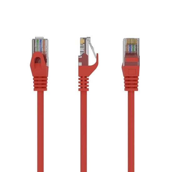 Cablexpert Patchcord CAT 6 Molded Ends 1m Red (PP6U-1M/R) (GEMPP6U-1M/R)