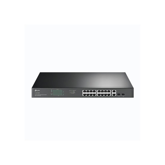 TP-Link 18-Port Gigabit Rackmount  Switch with 16-Port PoE+ (TL-SG1218MP) (TPTL-SG1218MP)-TPTL-SG1218MP