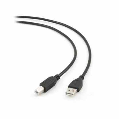Gembird USB 2.0 Cable USB-A male - USB-B male 1.8m (CCP-USB2-AMBM-6) (GEMCCP-USB2-AMBM-6)-GEMCCP-USB2-AMBM-6