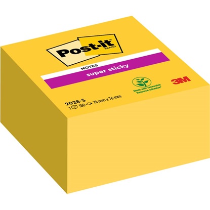 Αυτοκόλλητα Χαρτάκια 3M  7.6 x 7.6 mm (Πορτοκαλί) (350 Φύλλα) (66076)-MMM66076