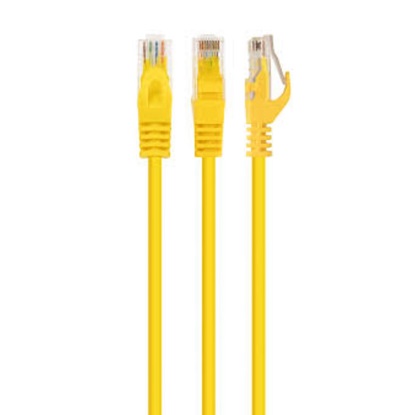 Gembird U/UTP Cat.6 Καλώδιο Δικτύου Ethernet 0.5m Κίτρινο (PP6U-0.5M/Y) (GEMPP6U-0.5M-Y)-GEMPP6U-0.5M-Y