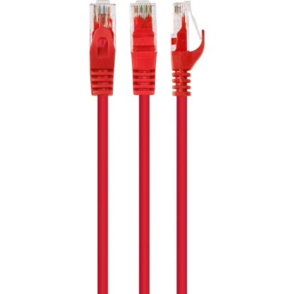 Εικόνα της Cablexpert Patchcord CAT 6 UTP Molded Ends 1.5m Red (PP6U-1.5M/R) (GEMPP6U-1.5M/R)