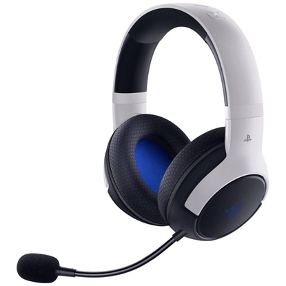 Razer Kaira Hyperspeed Wireless Gaming Headset Playstation Licensed White PS5 / PC / Mobile (RZ04-03980200-R3G1) (RAZRZ04-03980200-R3G1)-RAZRZ04-03980200-R3G1
