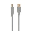 Gembird USB 2.0 Cable USB-A male - USB-B male 1.8m (CCP-USB2-AMBM-6G) (GEMCCP-USB2-AMBM-6G)-GEMCCP-USB2-AMBM-6G