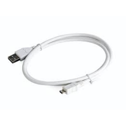 Gembird Ccp-m USB2-ambm-w-0.5m Micro USB 2.0 Cable Am-mbm5p 0.5m Charging Transmission White (CCP-MUSB2-AMBM-W-0.5M) (GEMCCP-MUSB2-AMBM-W-0.5M)-GEMCCP-MUSB2-AMBM-W-0.5M
