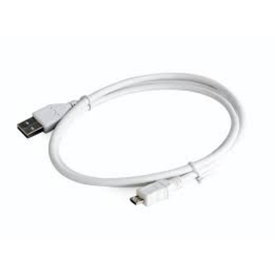Gembird Ccp-m USB2-ambm-w-0.5m Micro USB 2.0 Cable Am-mbm5p 0.5m Charging Transmission White (CCP-MUSB2-AMBM-W-0.5M) (GEMCCP-MUSB2-AMBM-W-0.5M)-GEMCCP-MUSB2-AMBM-W-0.5M
