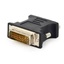 Gembird A-DVI-VGA-bk DVI-a/VGA Adapter (24m/15f) Black (A-DVI-VGA-BK) (GEMA-DVI-VGA-BK)-GEMA-DVI-VGA-BK