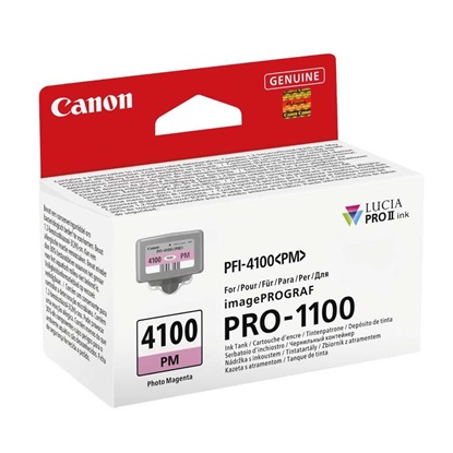 Canon Μελάνι Inkjet PFI4100PM Photo Magenta (6782C001) (CANPFI-4100PM)-CANPFI-4100PM