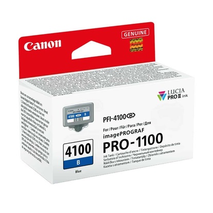Canon Μελάνι Inkjet PFI4100B Blue (6786C001) (CANPFI-4100B)-CANPFI-4100B
