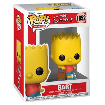 Funko Pop! Animation: The Simpsons - Bart #1652 (FNK00716)-FNK00716