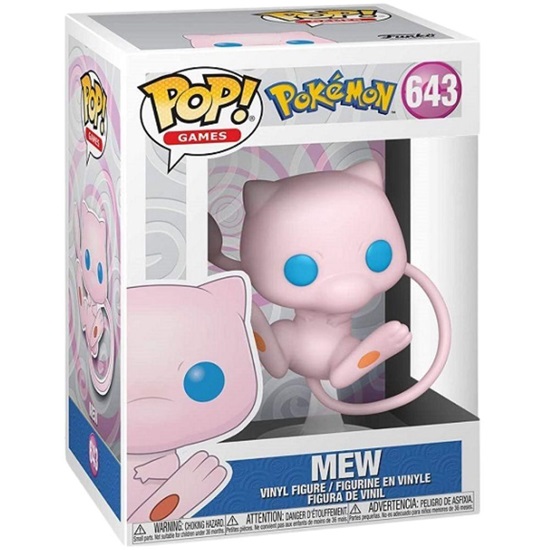 Funko Pop! Games: Pokemon - Mew #643 (FNK42214)-FNK42214