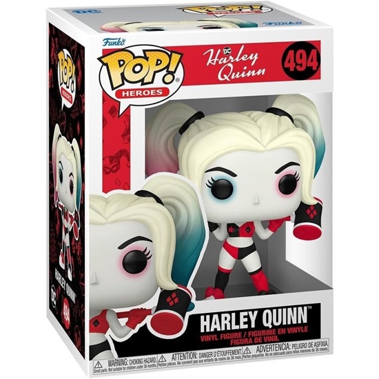 Funko Pop! Heroes: DC - Harley Quinn #494 (FNK58482)-FNK58482