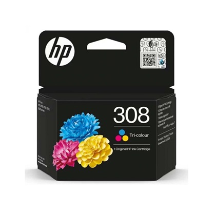 HP Μελάνι Inkjet No.308 Tri-Color (7FP20UE) (HP7FP20UE)-HP7FP20UE