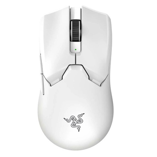 Razer Viper V2 Pro White 57g Wireless Ultra Light 30k DPI Optical Gaming Mouse With Grip Tapes (RZ01-04390200-R3G1) (RAZRZ01-04390200-R3G1)-RAZRZ01-04390200-R3G1