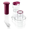Bosch MES25C0 juice maker Centrifugal juicer 700 W Cherry fruit, Transparent, White (MES 25C0) (BSHMES25C0)-BSHMES25C0