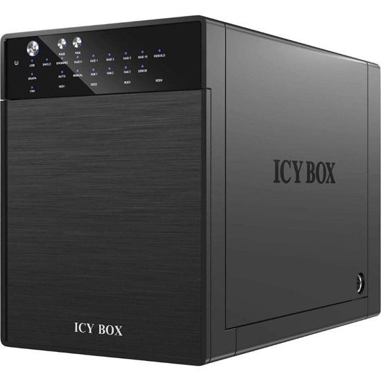 RaidSonic ICY BOX Θήκη για 4 Σκληρούς Δίσκους 3.5" SATA III με σύνδεση USB 3.0 / eSATA (IB-RD3640SU3) (RSCIB-RD3640SU3)-RSCIB-RD3640SU3