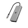 RaidSonic ICY BOX USB-C Docking Station με HDMI 4K PD Ethernet και σύνδεση 2 Οθονών Γκρι (IB-DK4012-CPD) (RSCIB-DK4012-CPD)-RSCIB-DK4012-CPD