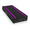 RaidSonic ICY BOX Θήκη για Σκληρό Δίσκο M.2 PCI Express NVME με σύνδεση USB 3.1 Type-C (IB-1824ML-C31) (RSCIB-1824ML-C31)-RSCIB-1824ML-C31