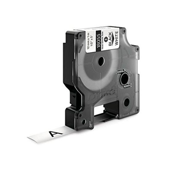 Ταινία Ετικετογράφου DYMO Ind Rhino Tape Black On White 12mm (S0718300) (DYM18055)-DYM18055