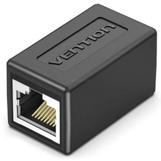 VENTION Cat.6 FTP Network Extender RJ45 Connector Black (IPVB0) (VENIPVB0)-VENIPVB0