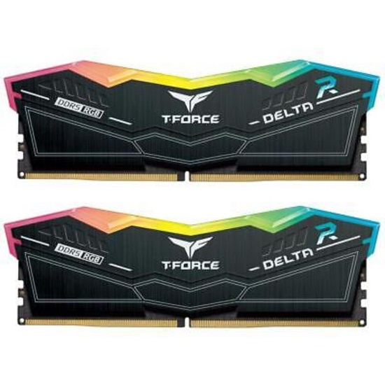 TeamGroup Μνήμη RAM DDR5 32GB KIT 2x16GB PC 6400 Team T-Force Delta  RGB  (FF3D532G6400HC40BDC01)-TEGFF3D532G6400HC40BDC01