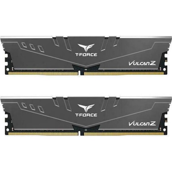 TeamGroup Μνήμη RAM DDR4 16GB KIT 2x8GB PC 3200 T-Force Vulcan Z  (TLZGD416G3200HC16FDC01)-TEGTLZGD416G3200HC16FDC01