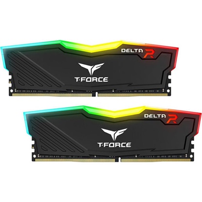 TeamGroup Μνήμη RAM DDR4 16GB KIT 2x8GB PC 3600 Team T-Force Delta RGB TF3D416G3600HC18JDC01 (TF3D416G3600HC18JDC01)-TEGTF3D416G3600HC18JDC01