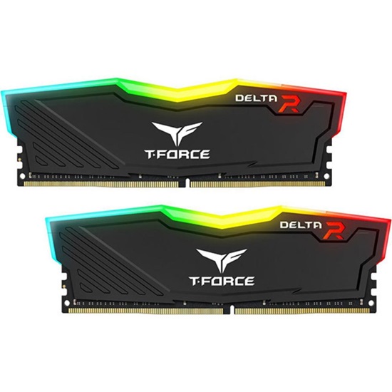 TeamGroup Μνήμη RAM DDR4 16GB KIT 2x8GB PC 3600 Team T-Force Delta RGB TF3D416G3600HC18JDC01 (TF3D416G3600HC18JDC01)-TEGTF3D416G3600HC18JDC01