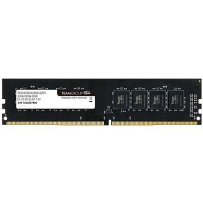 TeamGroup Μνήμη RAM DDR4 32GB PC 3200 Team Elite  (TED432G3200C2201)-TEGTED432G3200C2201