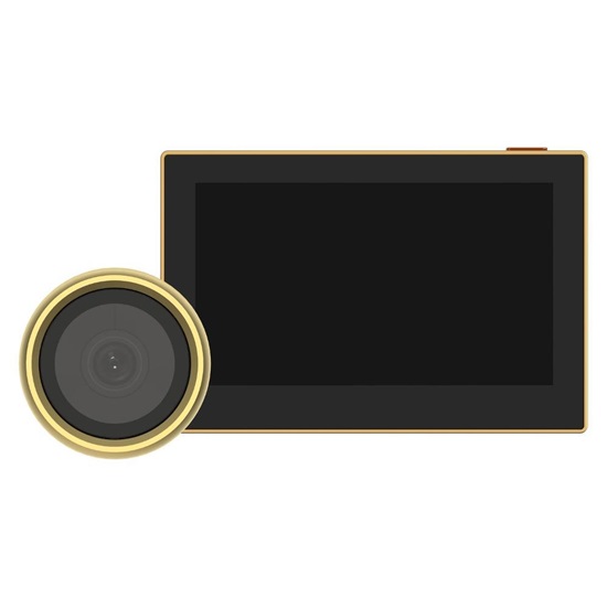 Ezviz Wireless Peephole Door Viewer HP2 Gold (EZVHP2GOLD)-EZVHP2GOLD