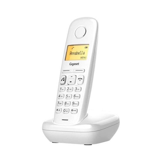 Gigaset Wireless Phone A270 White (S30852-H2812-D202) (GGSA270-WH)-GGSA270-WH