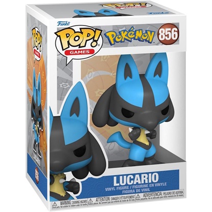 Funko Pop! Games: Pokemon - Lucario #856 (FNK42177)-FNK42177