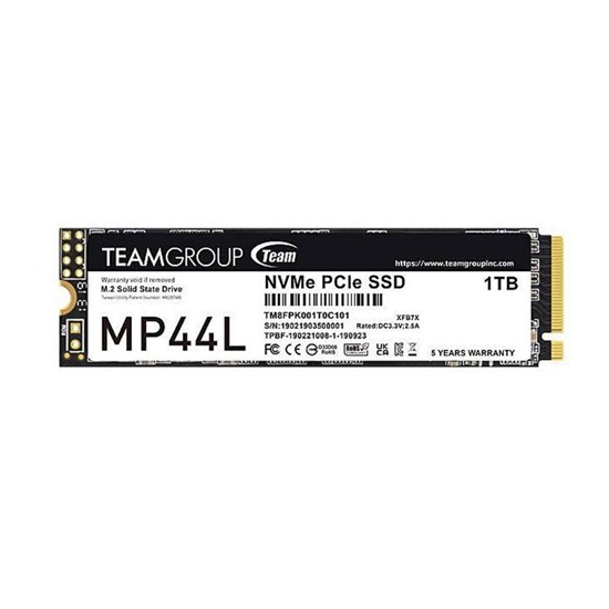TeamGroup Δίσκος SSD 1TB MP44L PCIe M.2  PCIe 4.0 x4 NVME (TM8FPK001T0C101) (TEGTM8FPK001T0C101)-TEGTM8FPK001T0C101