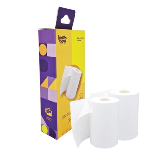 Kiddoboo Thermal Sticker Rolls 5pcs for Kiddoboo FotoFun (KBSTROLL)-KBSTROLL