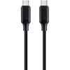 Gembird USB 2.0 Cable USB-C male - USB-C male Μαύρο 1.5m (CC-USB2-CMCM100-1.5M) (GEMCC-USB2-CMCM100-1.5M)-GEMCC-USB2-CMCM100-1.5M