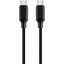 Gembird USB 2.0 Cable USB-C male - USB-C male Μαύρο 1.5m (CC-USB2-CMCM100-1.5M) (GEMCC-USB2-CMCM100-1.5M)-GEMCC-USB2-CMCM100-1.5M