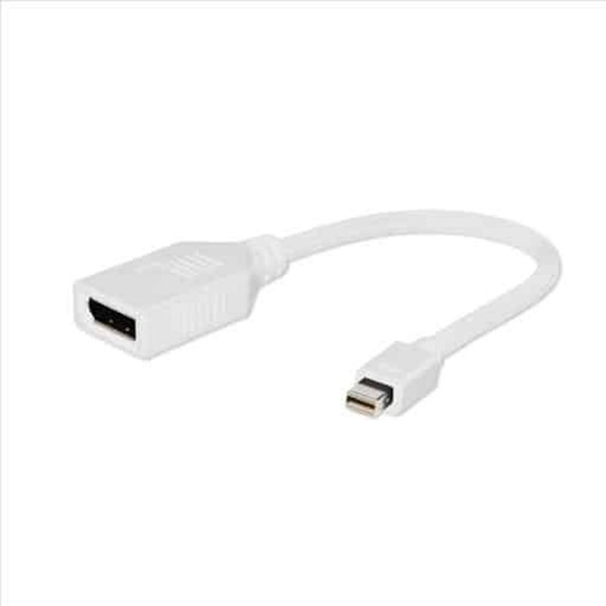 Gembird A-mdpm-dpf-001-w Adapter Displayport Mini(M) -> Displayport(F), Biały, Na Cable 10cm (A-MDPM-DPF-001-W) (GEMA-MDPM-DPF-001-W)-GEMA-MDPM-DPF-001-W