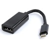Gembird A-Cm-dpf-01 USB-C To Displayport Adapter, Black (A-CM-DPF-01) (GEMA-CM-DPF-01)-GEMA-CM-DPF-01