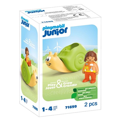 Playmobil Junior Τραμπάλα-Σαλιγκάρι για 1-4 ετών (71699) (PLY71699)-PLY71699