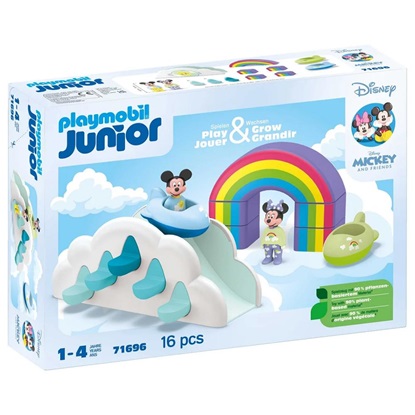 Playmobil Junior Διασκέδαση Στα Σύννεφα Με Τον Μίκυ Και Τη Μίνι Μάους για 1-4 ετών (71696) (PLY71696)-PLY71696