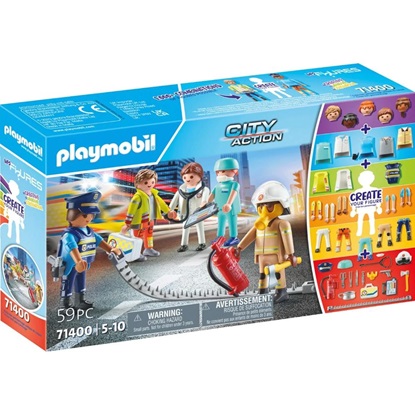 Playmobil City Action Ομάδα Διάσωσης για 5-10 ετών (71400) (PLY71400)-PLY71400