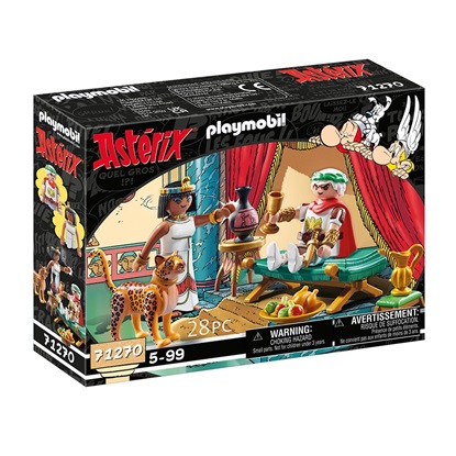 Playmobil Asterix Καίσαρας και Κλεοπάτρα για 5-99 ετών (71270) (PLY71270)-PLY71270