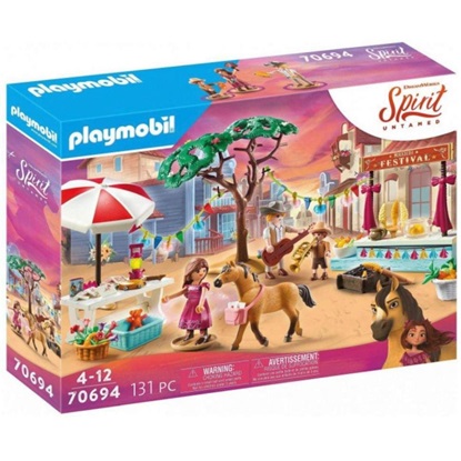 Playmobil Spirit Φεστιβάλ στο Miradero για 4-12 ετών (70694) (PLY70694)-PLY70694