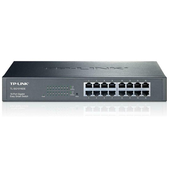 TP-LINK 16-Port Gigabit Smart Switch(TL-SG1016DE) (TPTL-SG1016DE)-TPTL-SG1016DE